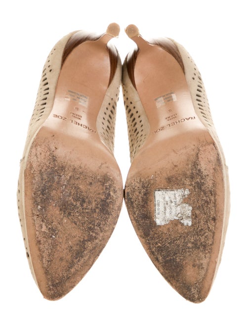 Rachel Zoe Suede Lasercut Accents Pumps
