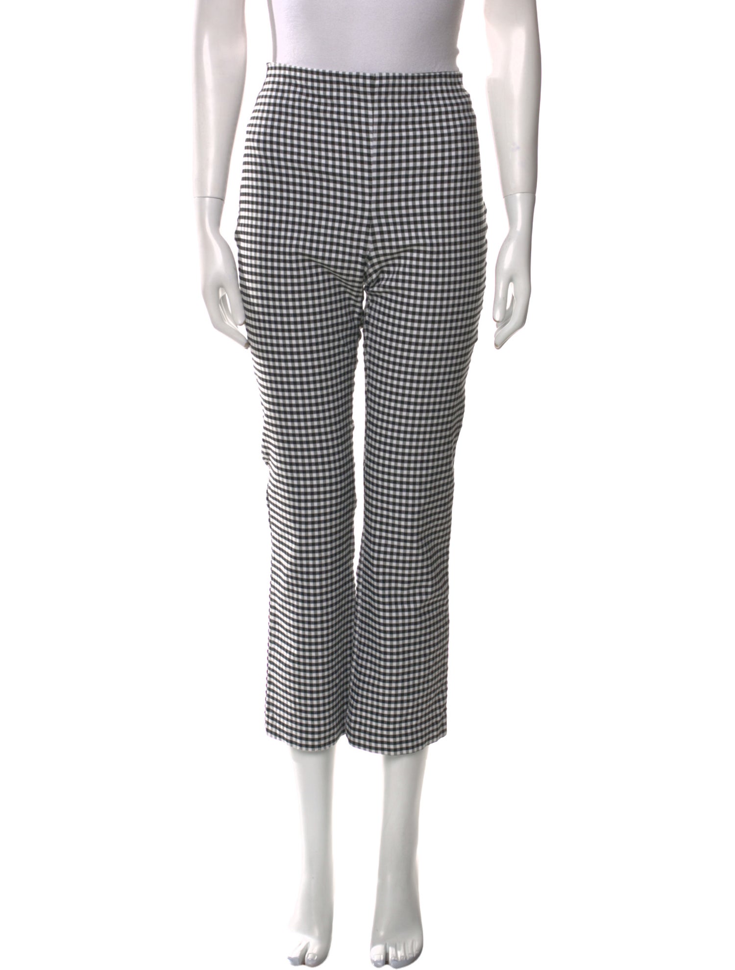 Rachel Zoe Plaid Print Straight Leg Pants