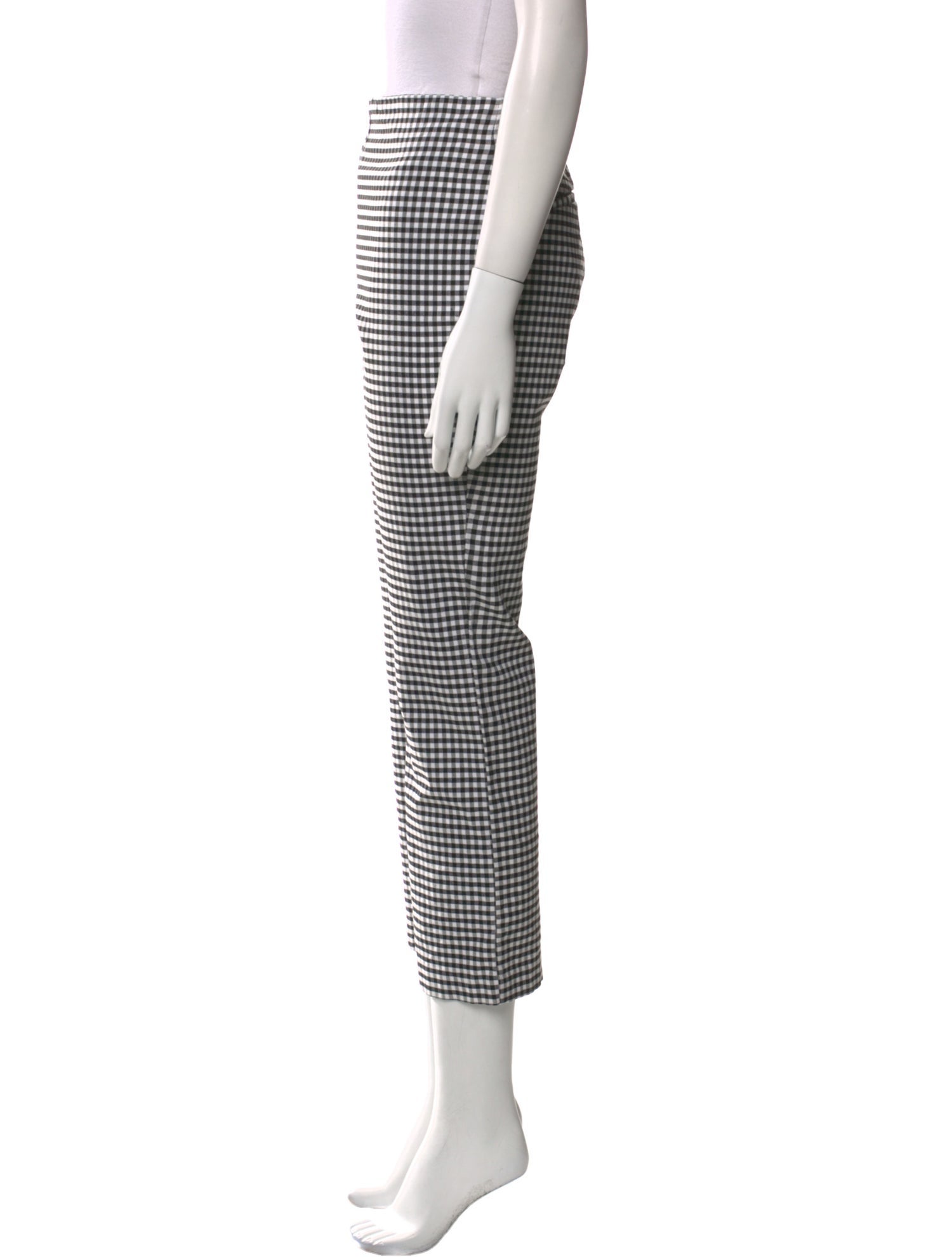 Rachel Zoe Plaid Print Straight Leg Pants
