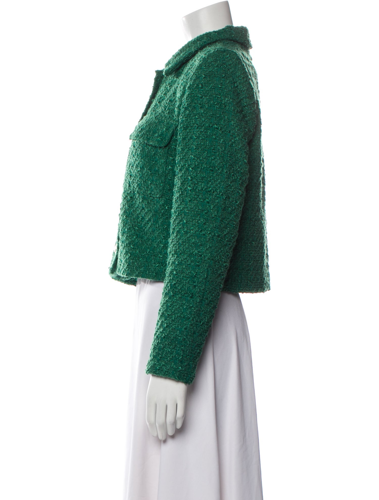 Rachel Zoe Wool Tweed Pattern Evening Jacket w/ Tags