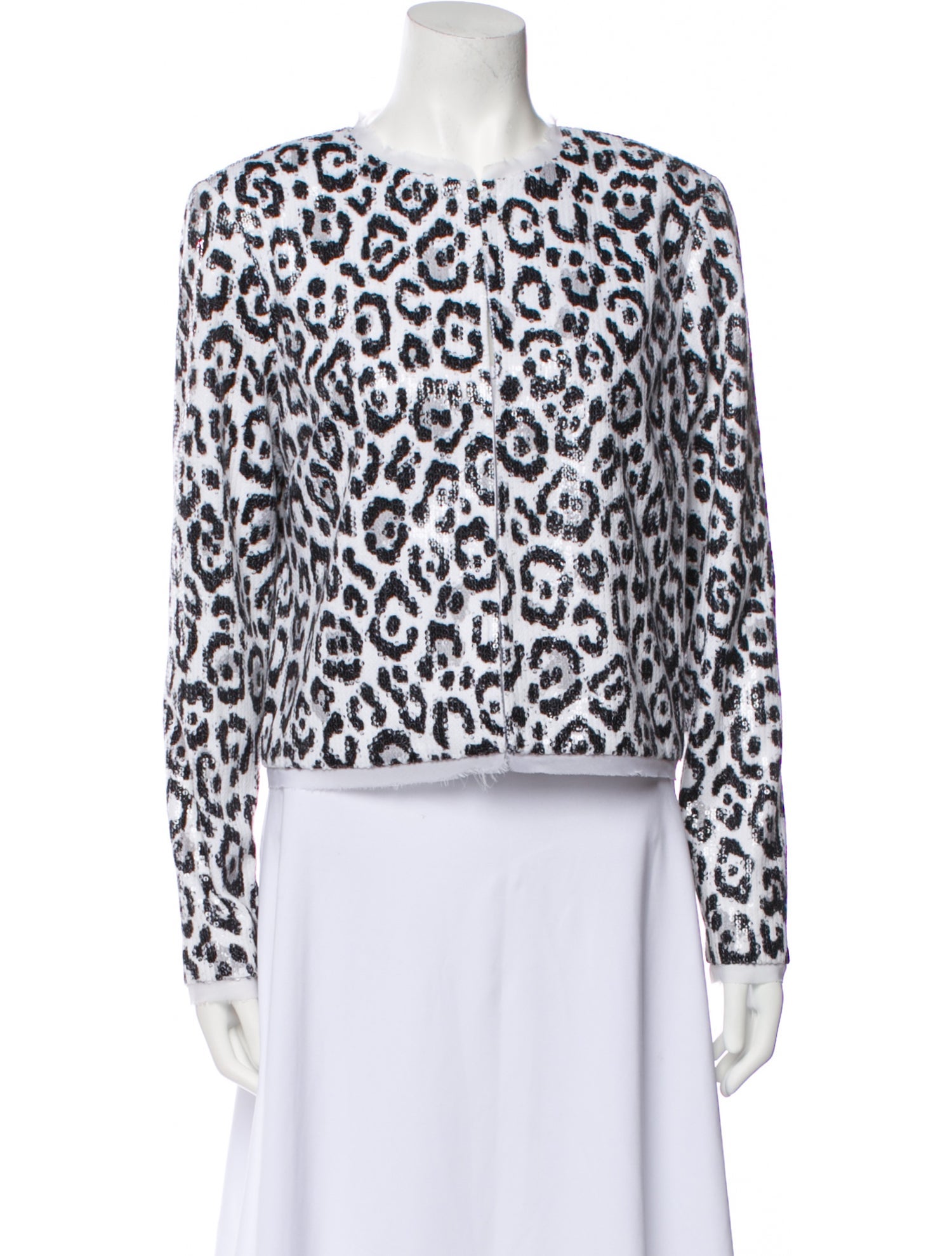 Rachel Zoe Animal Print Jacket