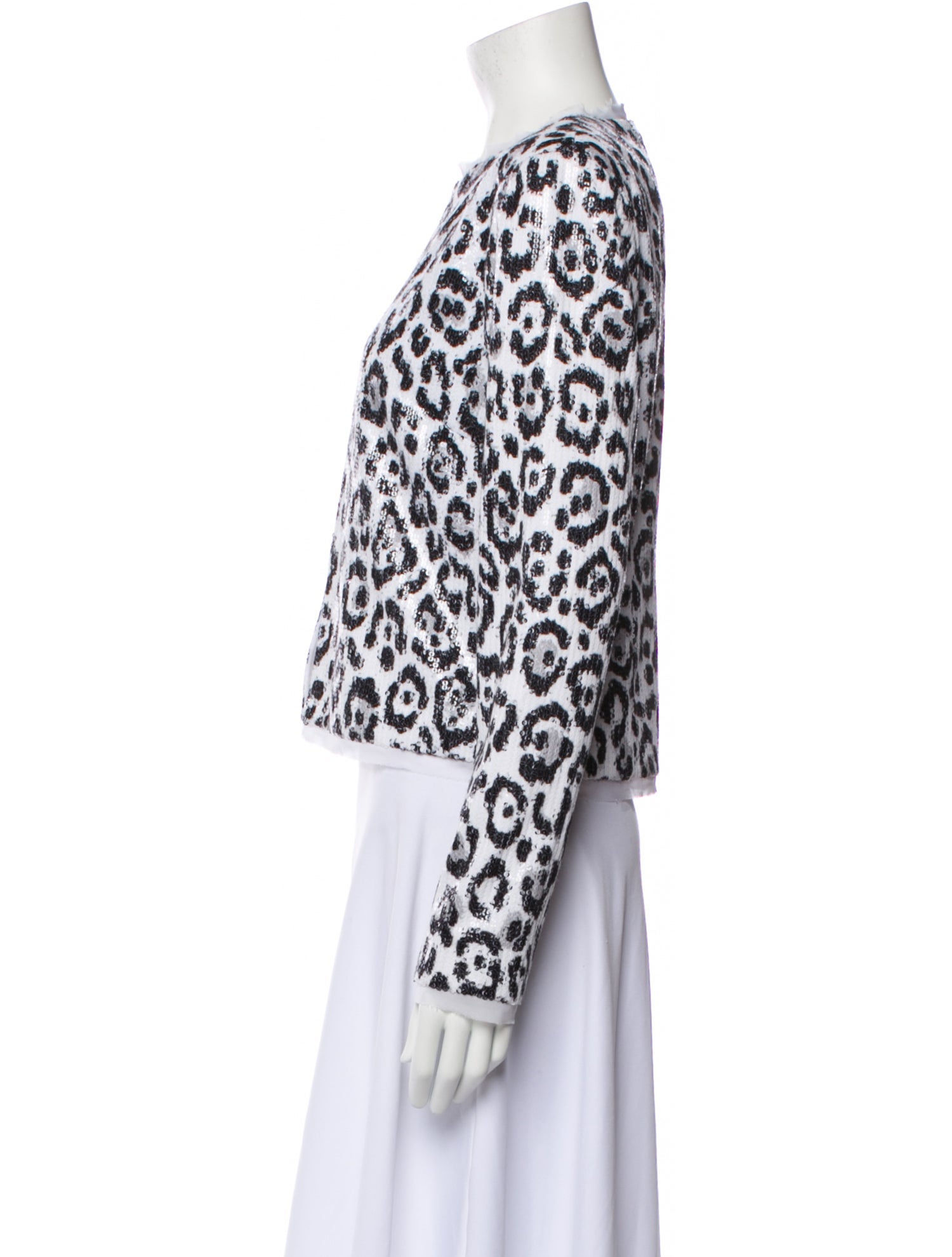 Rachel Zoe Animal Print Jacket