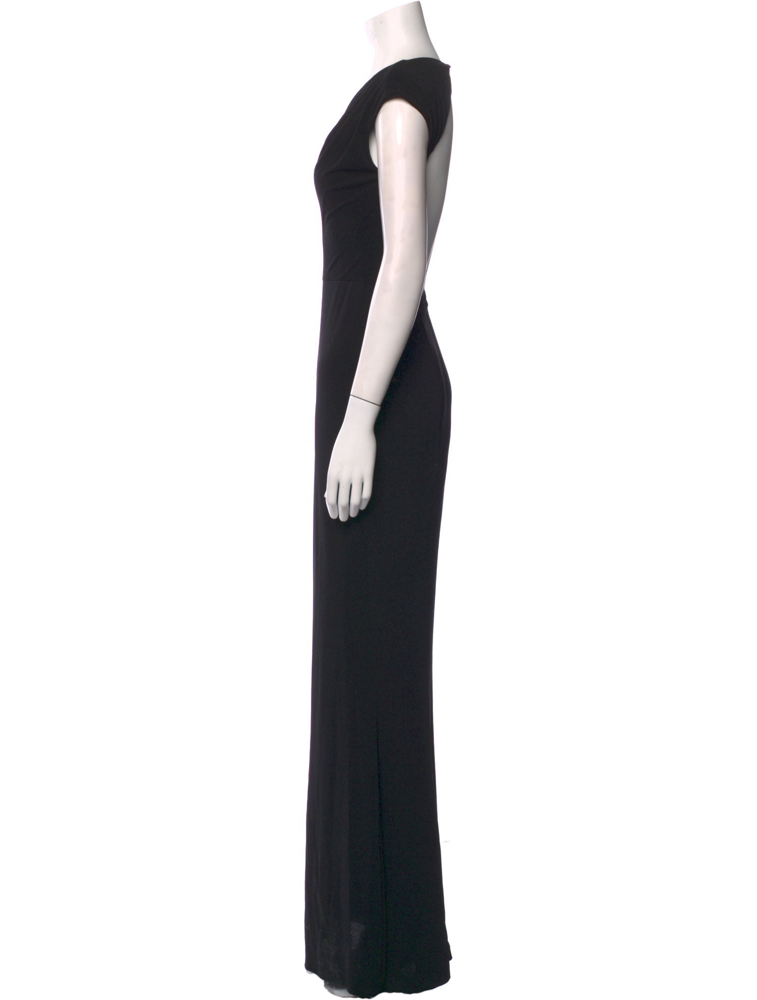 Rachel Zoe Crew Neck Long Dress