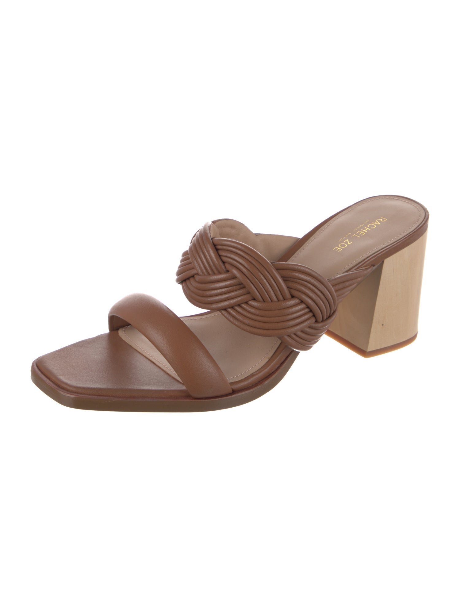 Rachel Zoe Leather Slides