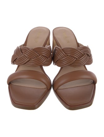 Rachel Zoe Leather Slides