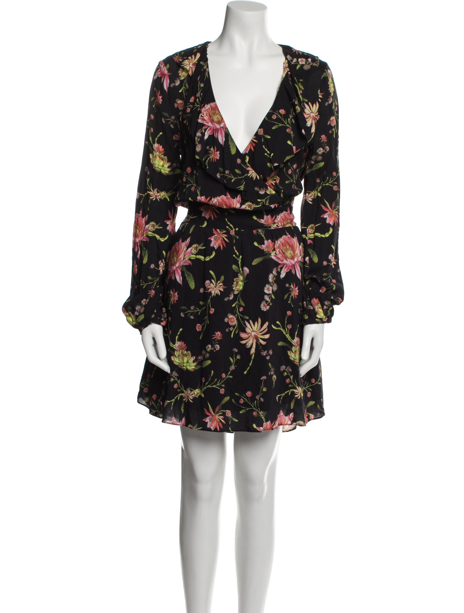 Rachel Zoe Floral Print Knee-Length Dress