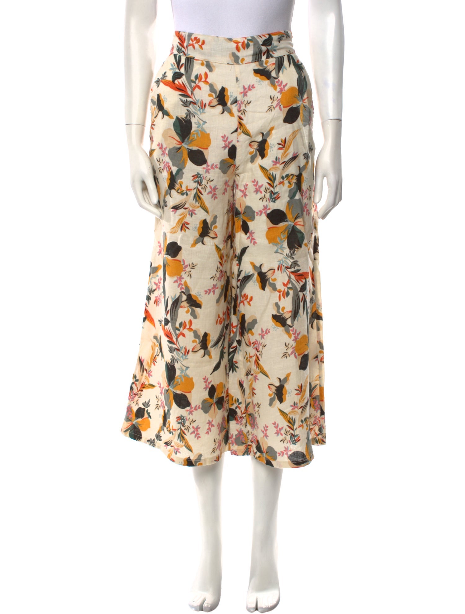 Rachel Zoe Silk Wide Leg Pants
