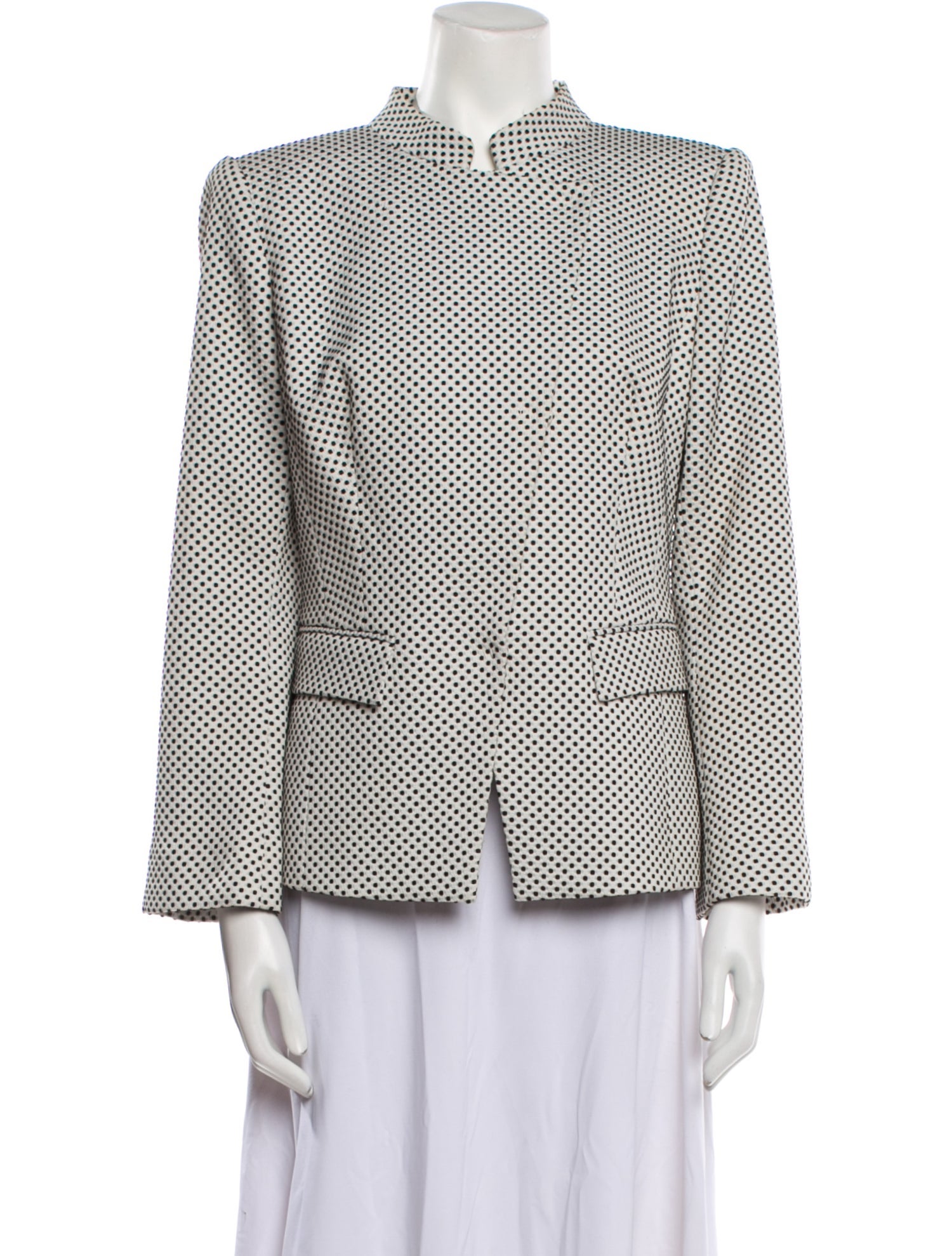 Rachel Zoe Polka Dot Print Jacket