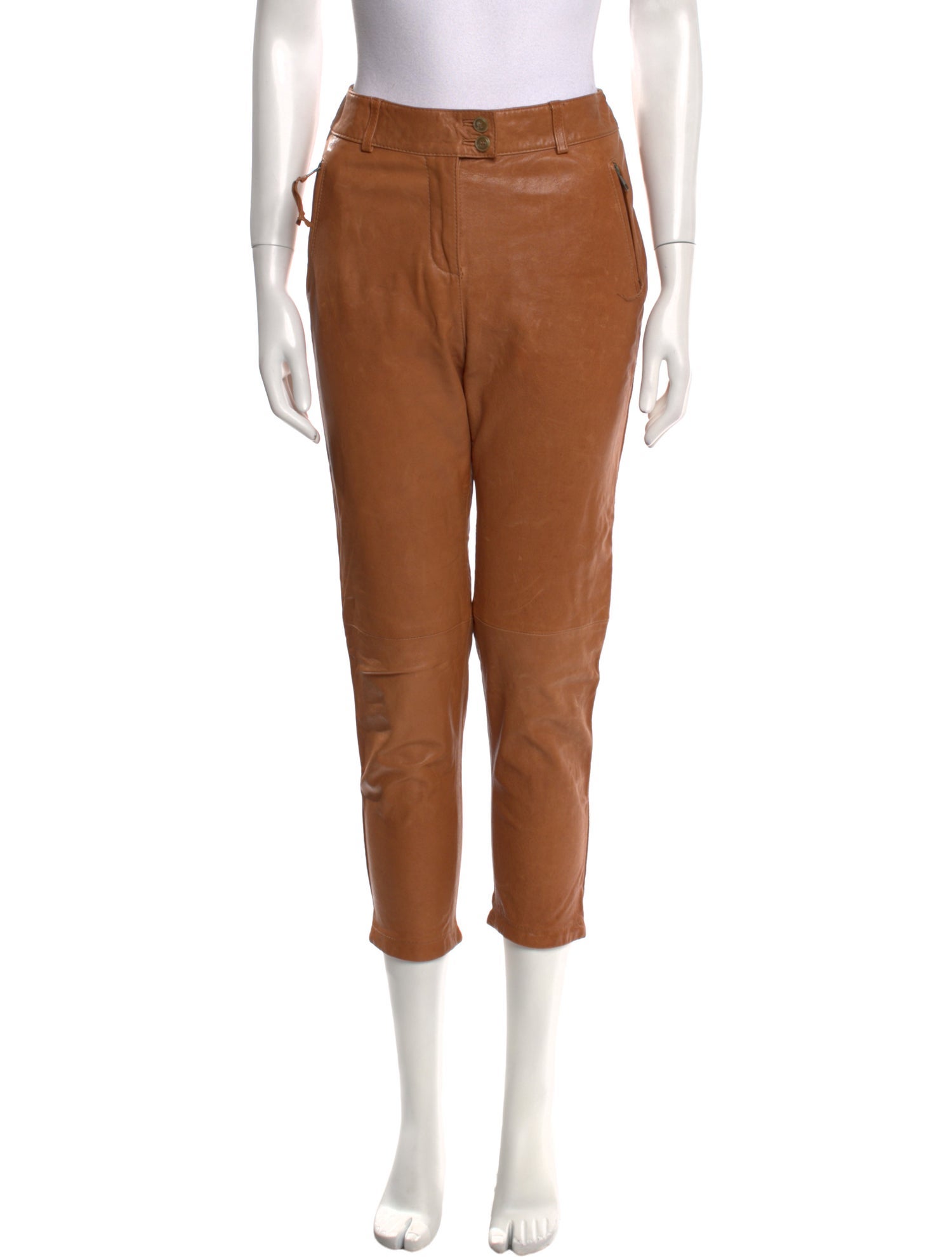 Rachel Zoe Leather Skinny Leg Pants