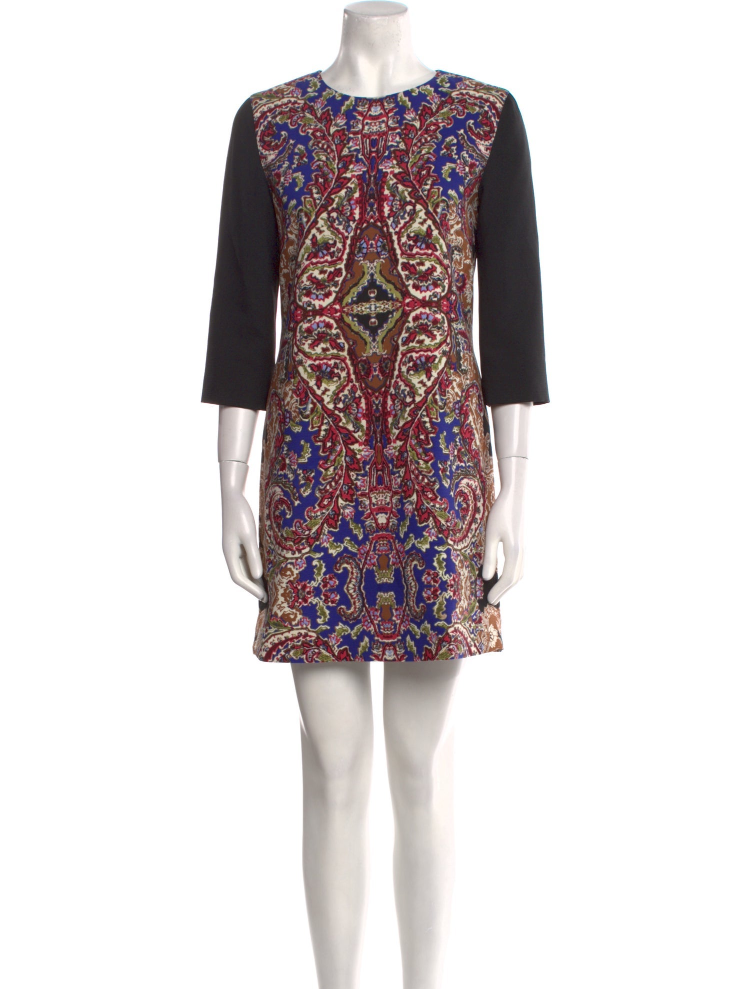 Rachel Zoe Paisley Print Mini Dress