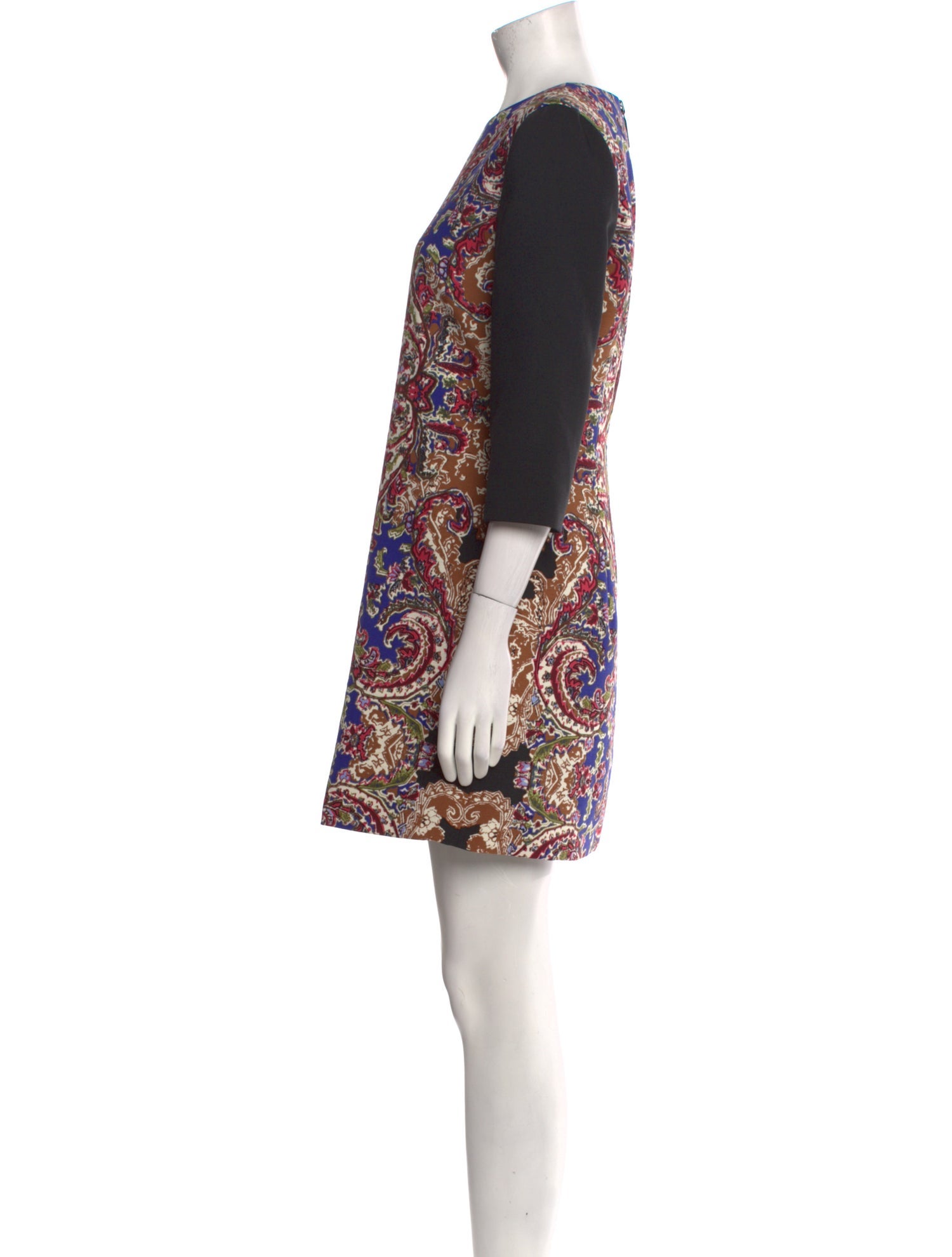 Rachel Zoe Paisley Print Mini Dress