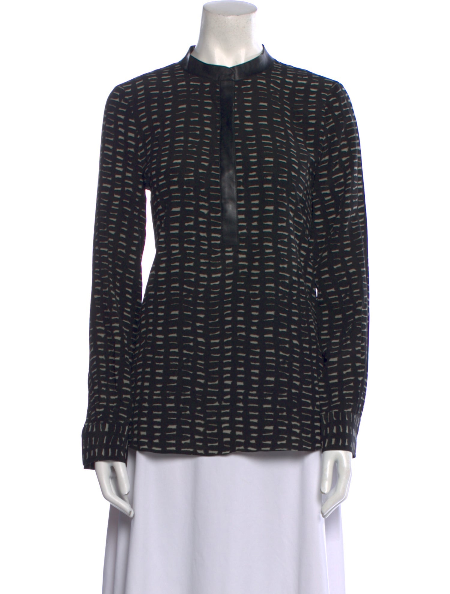 Rachel Zoe Silk Printed Blouse