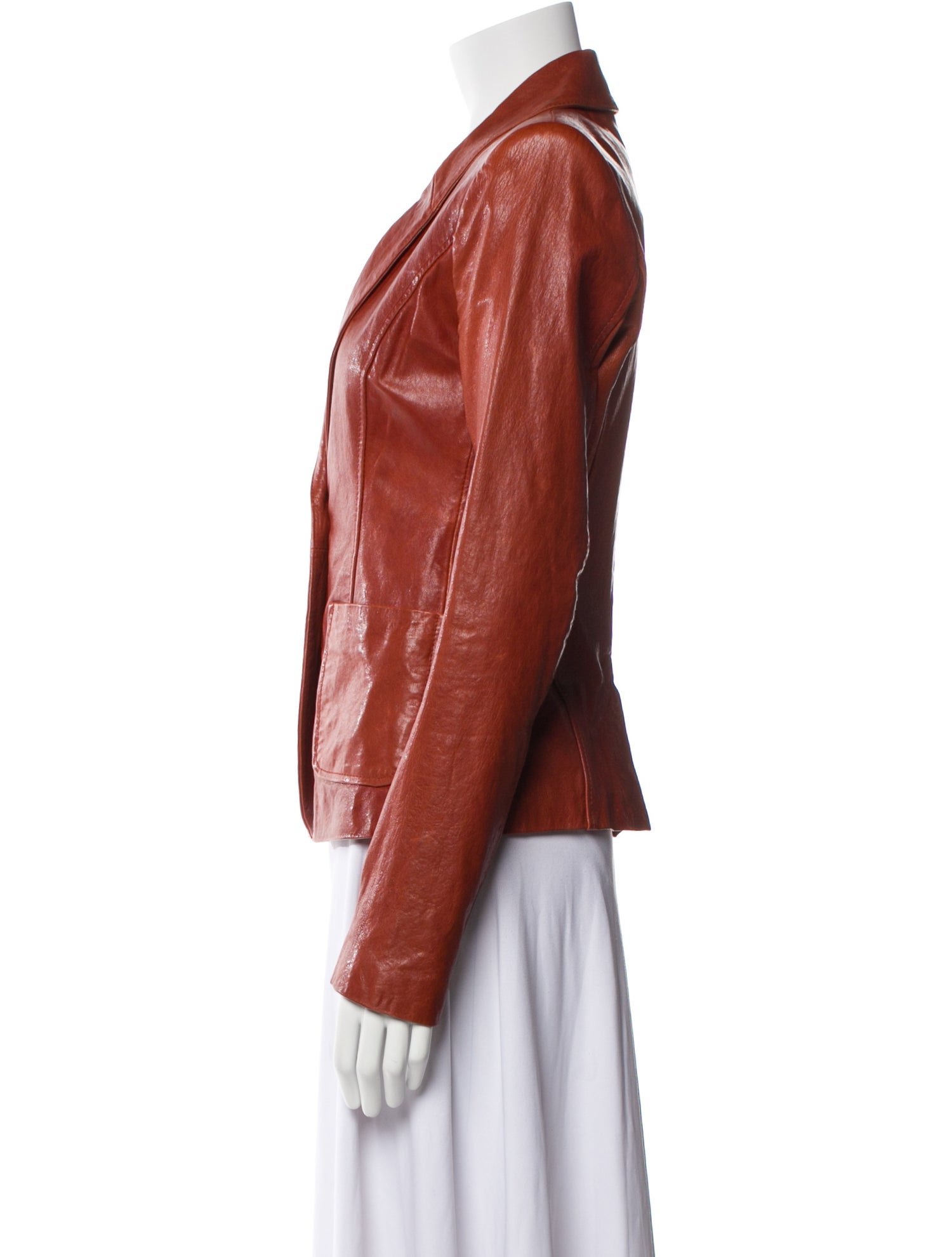 Rachel Zoe Leather Blazer