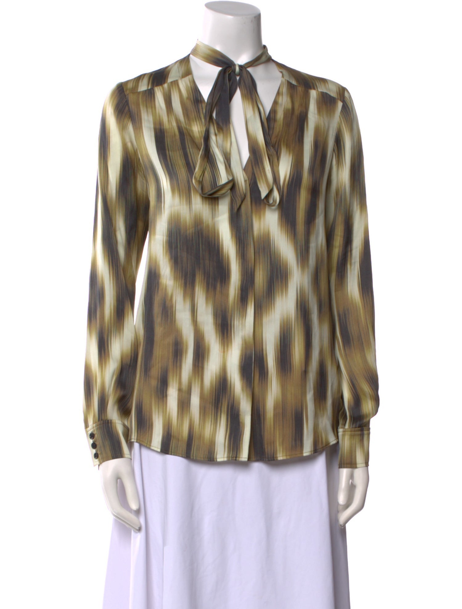 Rachel Zoe Silk Printed Blouse