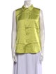Rachel Zoe Sleeveless Button-Up Top