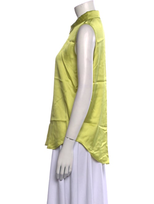 Rachel Zoe Sleeveless Button-Up Top