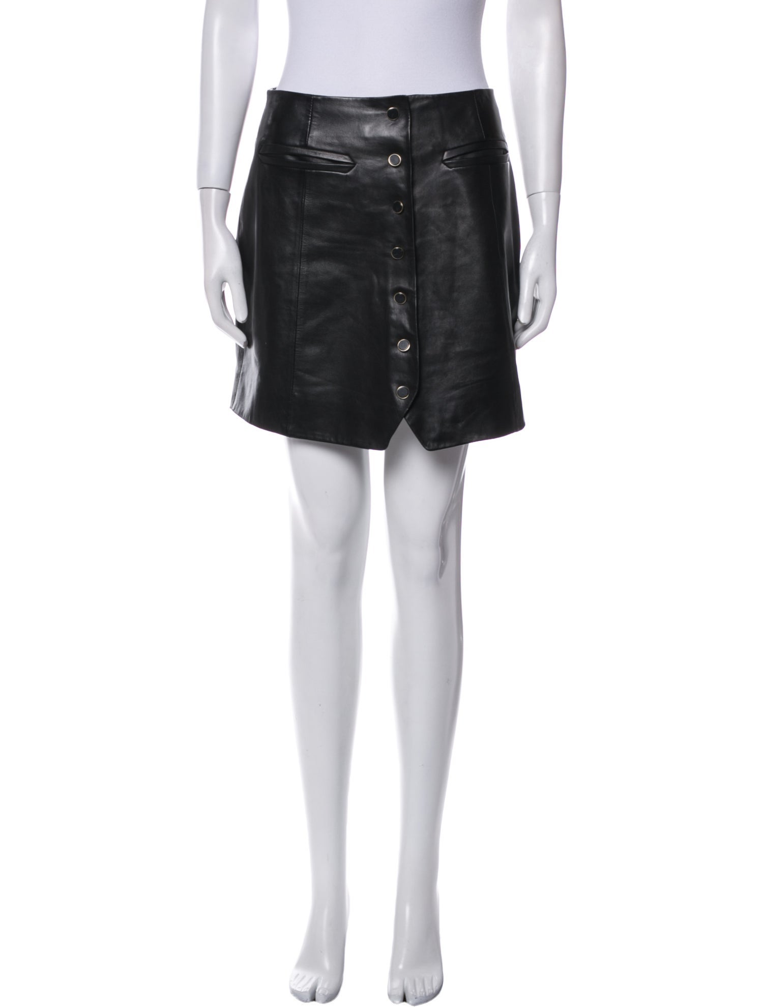 Rachel Zoe Leather Mini Skirt