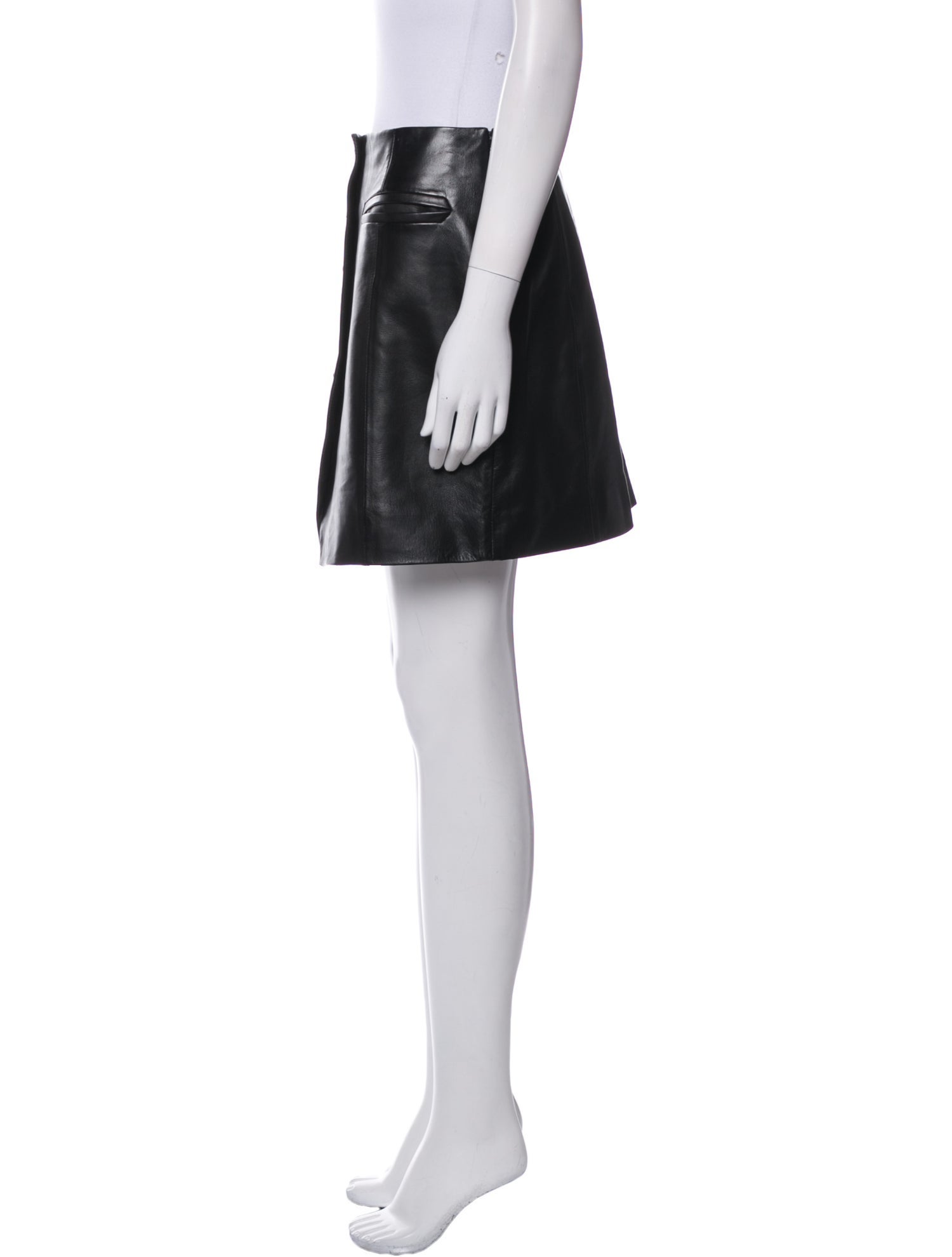 Rachel Zoe Leather Mini Skirt