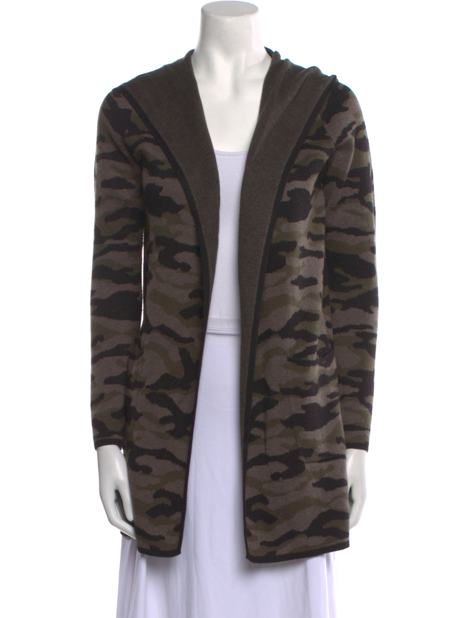 Rachel Zoe Printed V-Neck Sweater