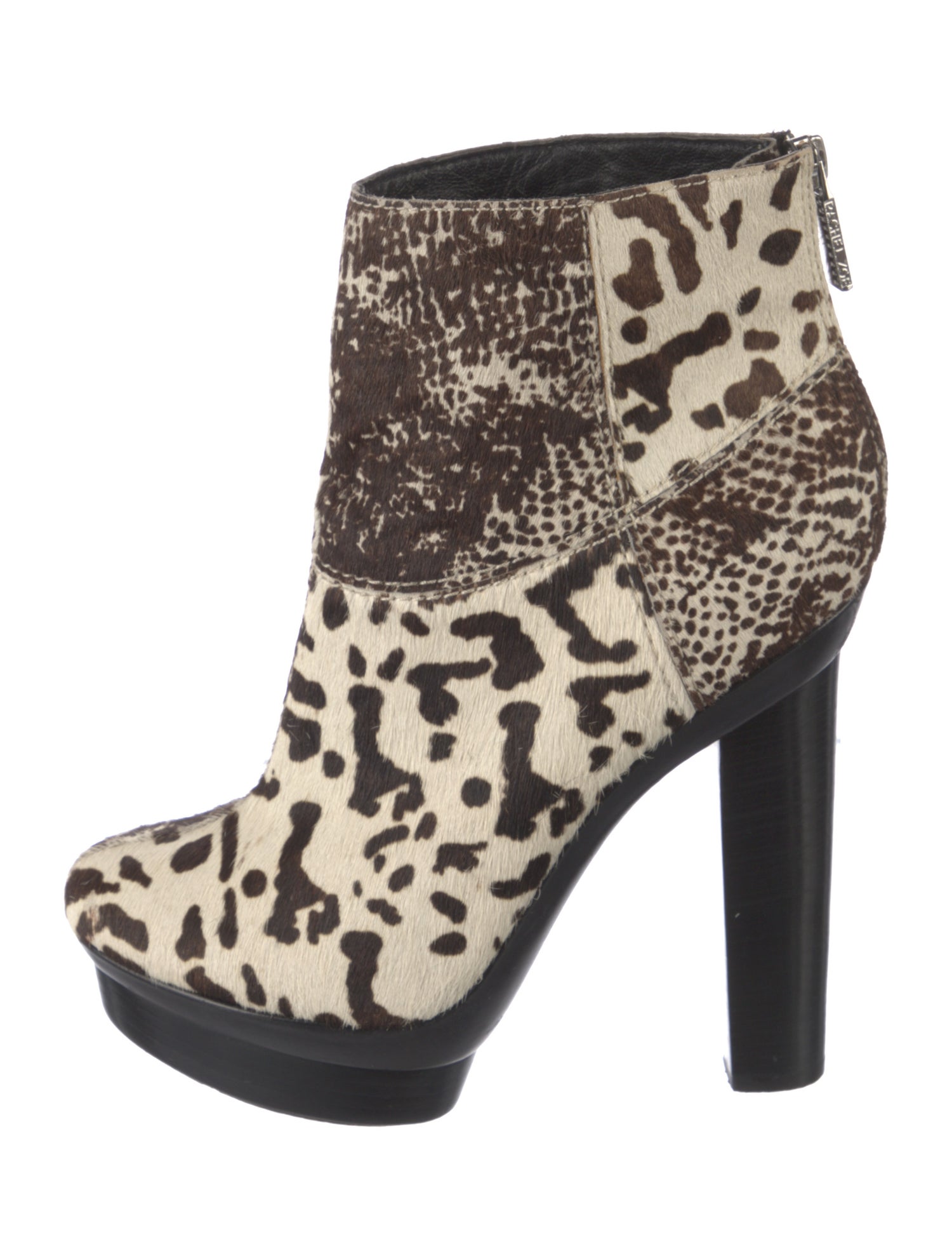 Rachel Zoe Ponyhair Animal Print Boots