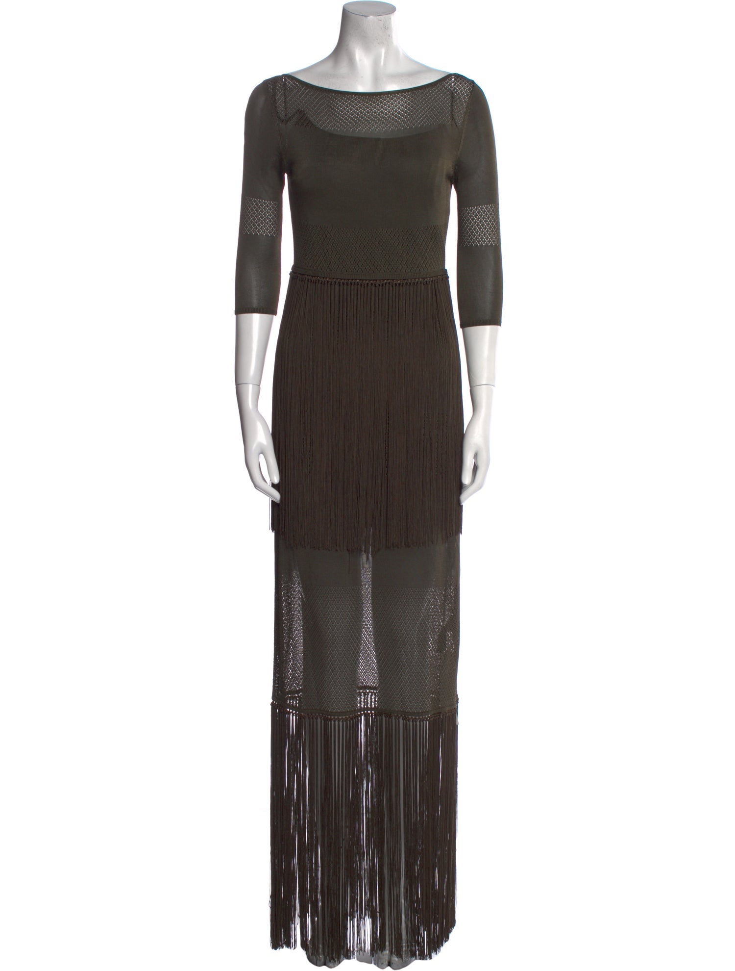 Rachel Zoe Bateau Neckline Knee-Length Dress