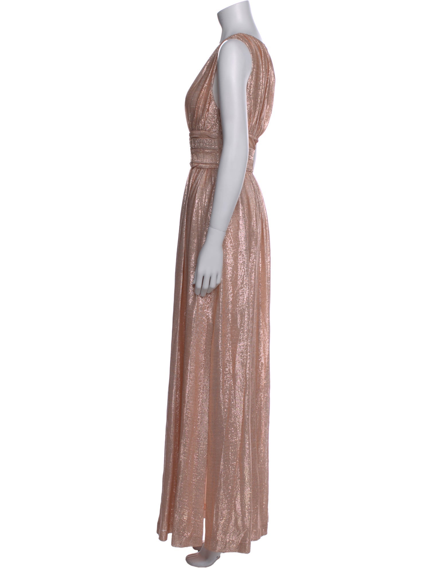 Rachel Zoe V-Neck Long Dress w/ Tags