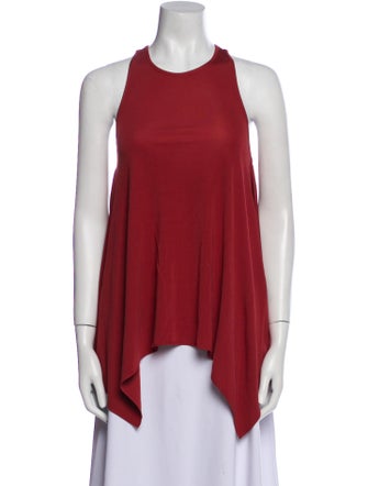 Rachel Zoe Crew Neck Sleeveless Top