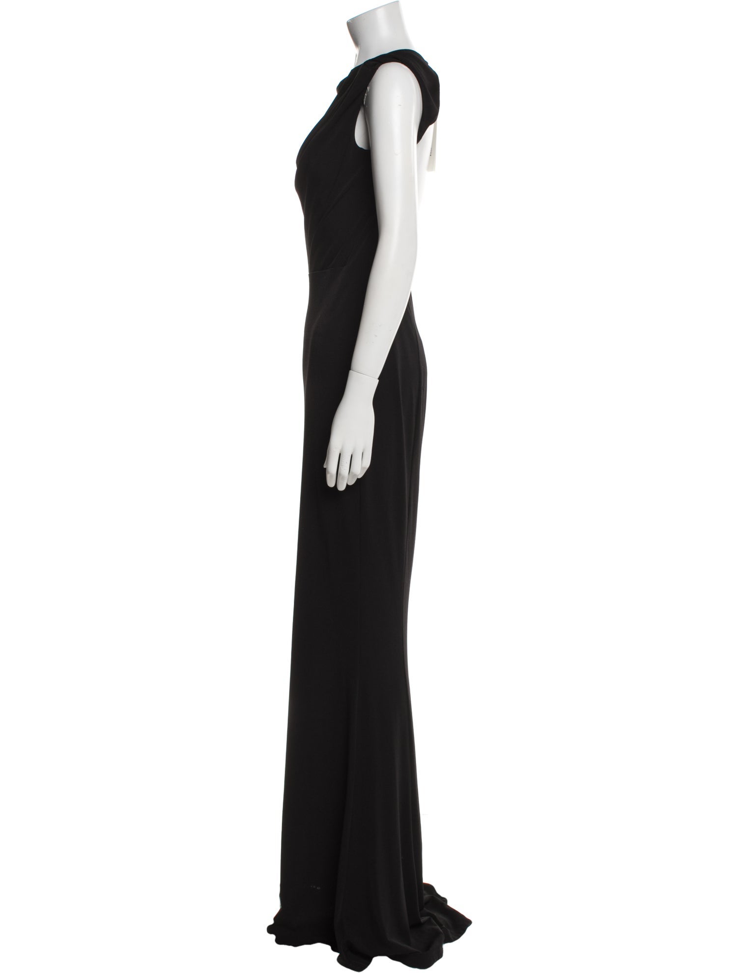 Rachel Zoe Cowl Neck Long Dress