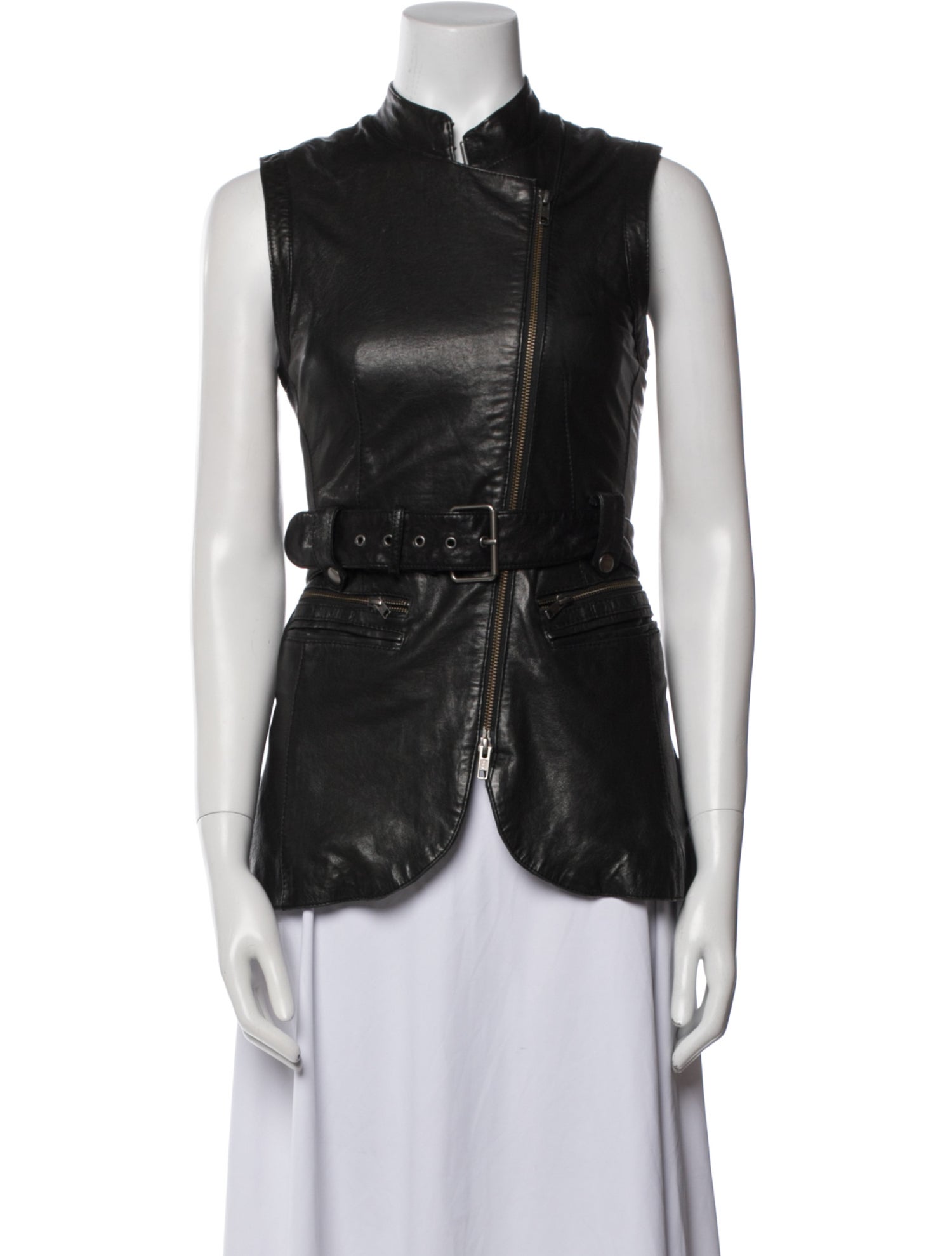 Rachel Zoe Leather Vest