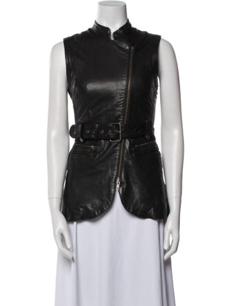 Rachel Zoe Leather Vest