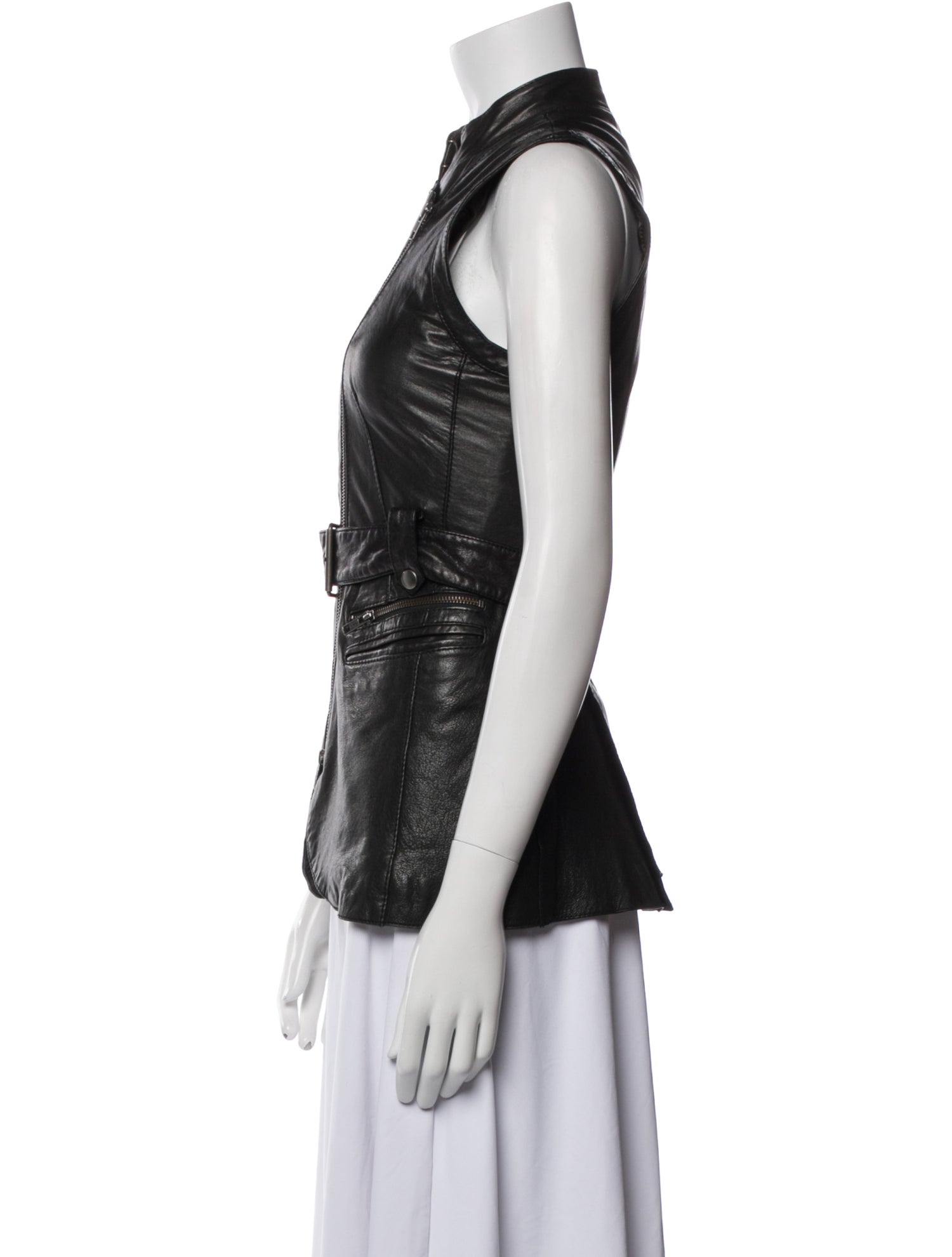 Rachel Zoe Leather Vest