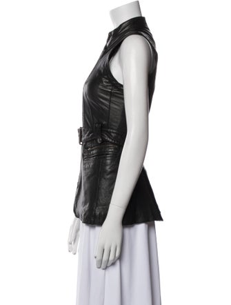 Rachel Zoe Leather Vest