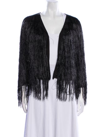 Rachel Zoe Tweed Pattern Jacket