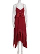 Rachel Zoe V-Neck Midi Length Dress