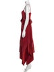 Rachel Zoe V-Neck Midi Length Dress