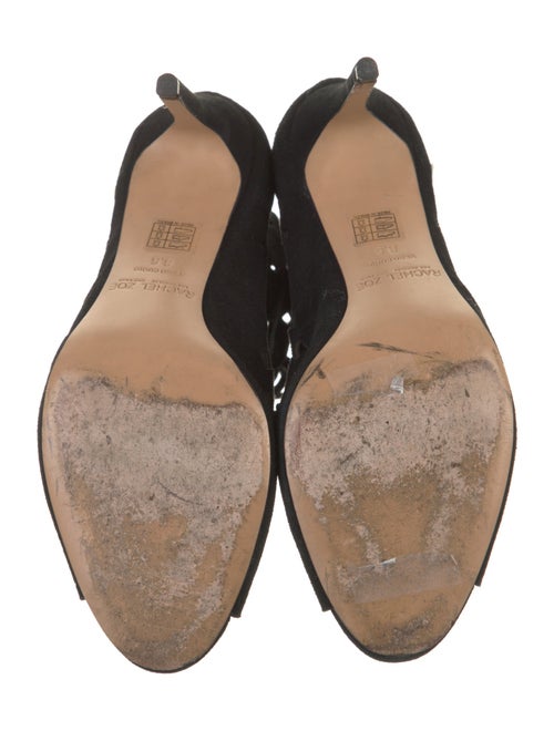 Rachel Zoe Suede Cutout Accent Gladiator Sandals