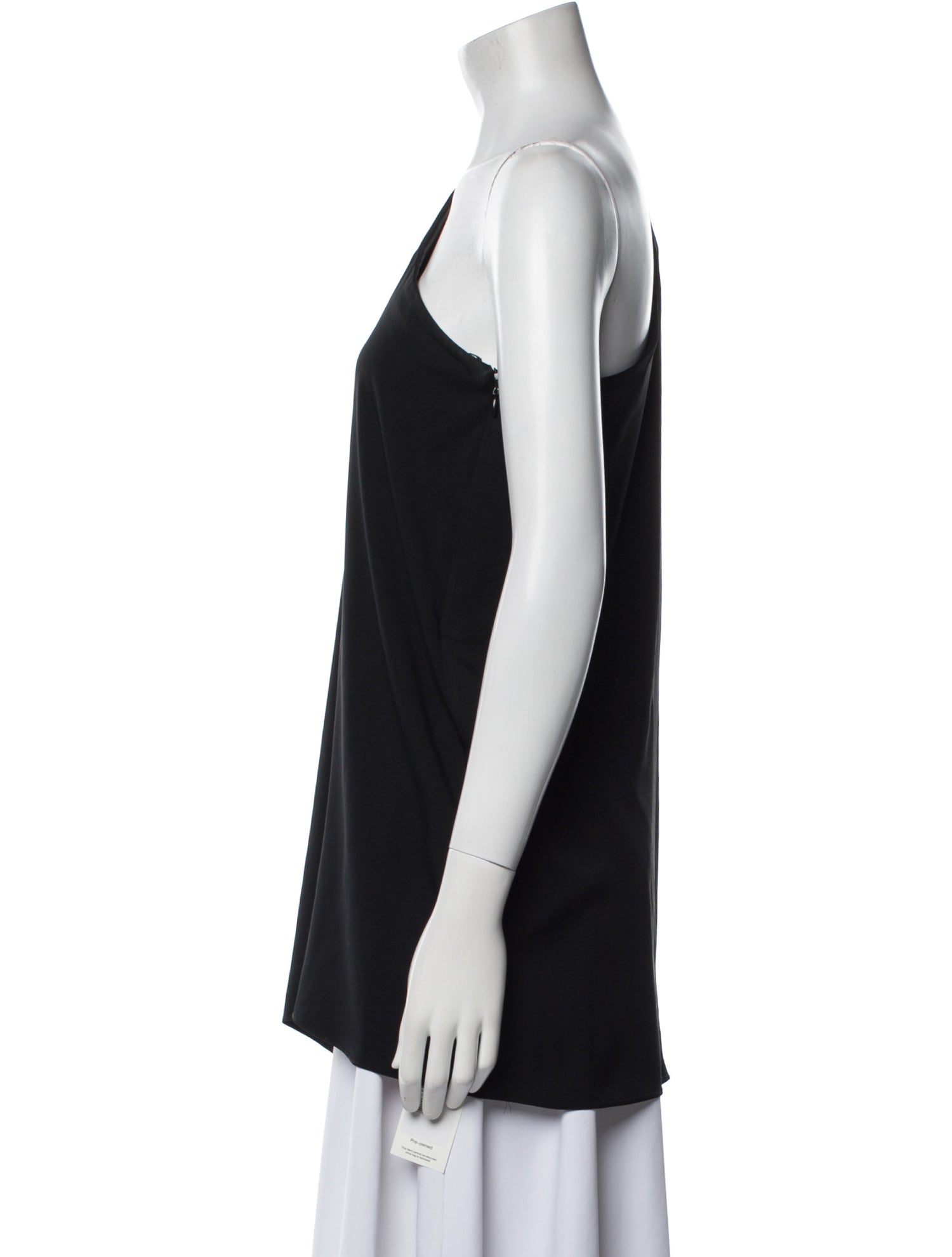 Rachel Zoe Silk One-Shoulder Top