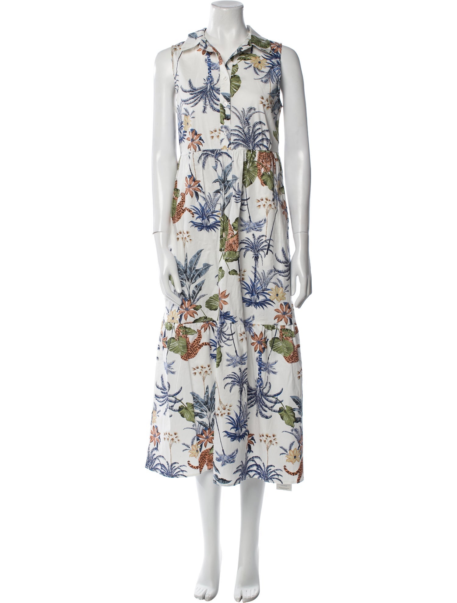 Rachel Zoe Floral Print Long Dress