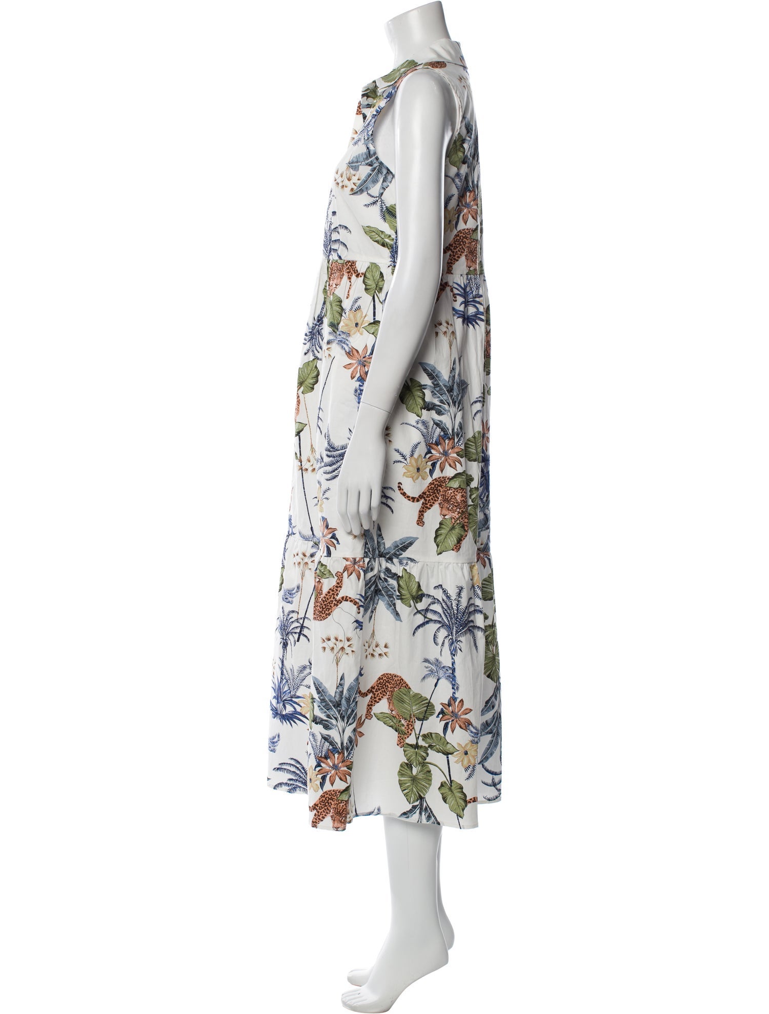 Rachel Zoe Floral Print Long Dress