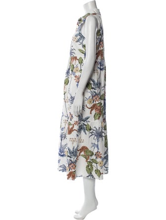 Rachel Zoe Floral Print Long Dress