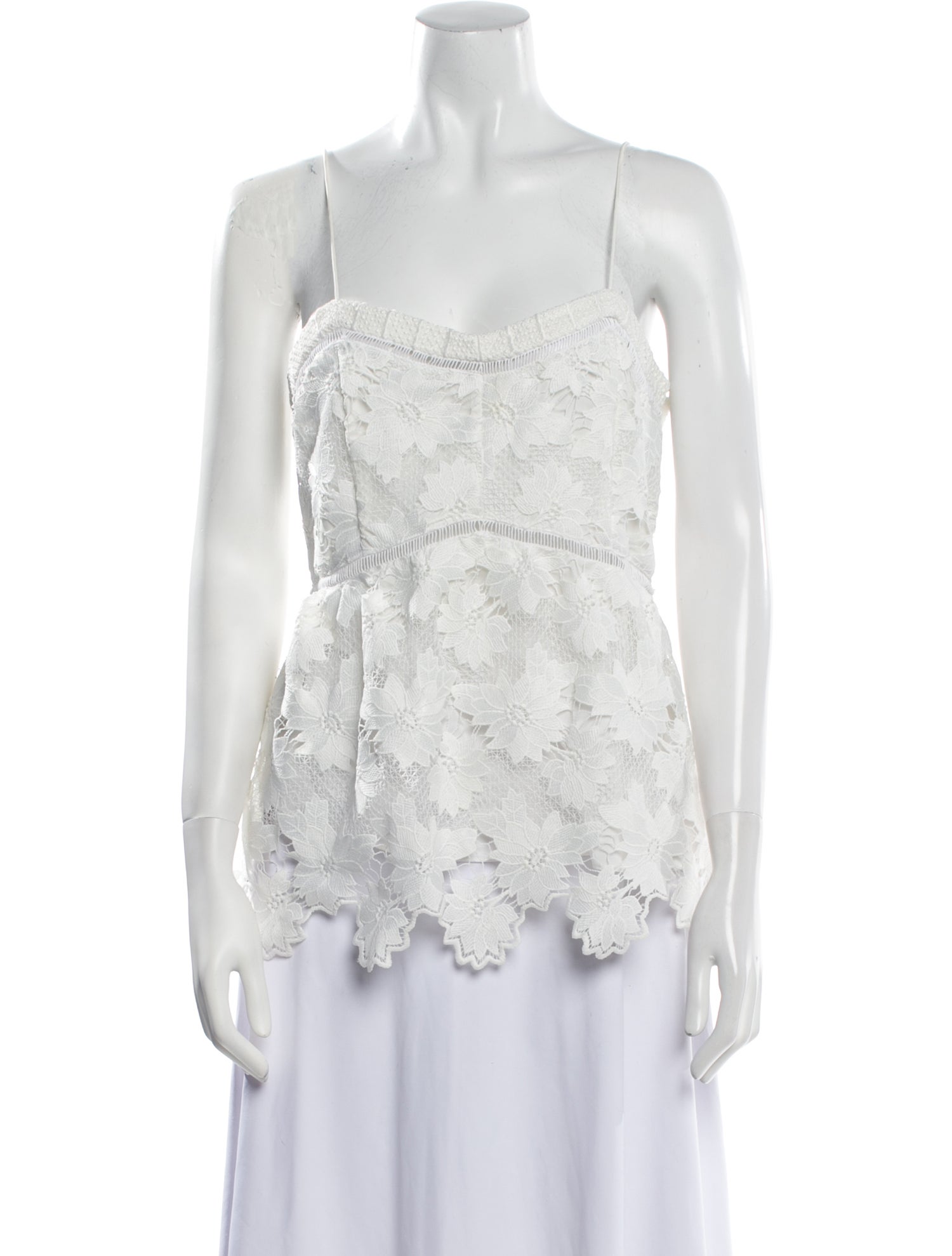 Rachel Zoe Square Neckline Sleeveless Top