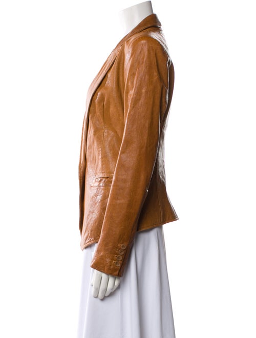 Rachel Zoe Leather Blazer