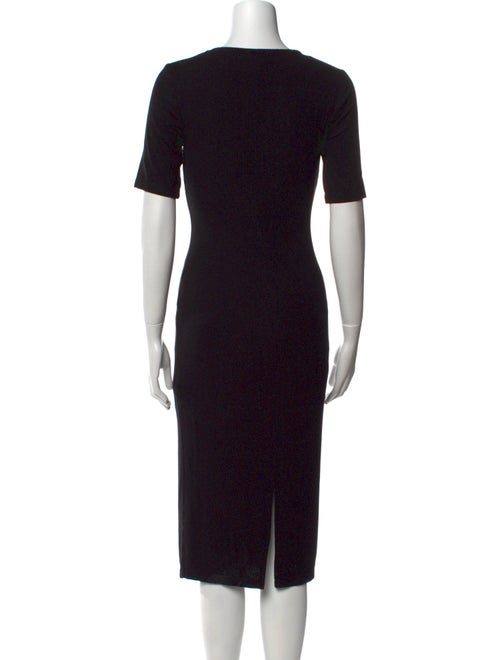 Rachel Zoe Square Neckline Midi Length Dress
