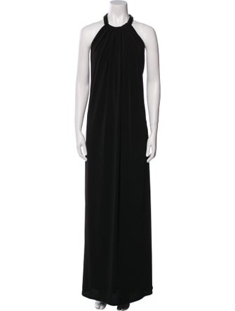 Rachel Zoe Halterneck Long Dress