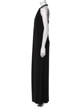 Rachel Zoe Halterneck Long Dress