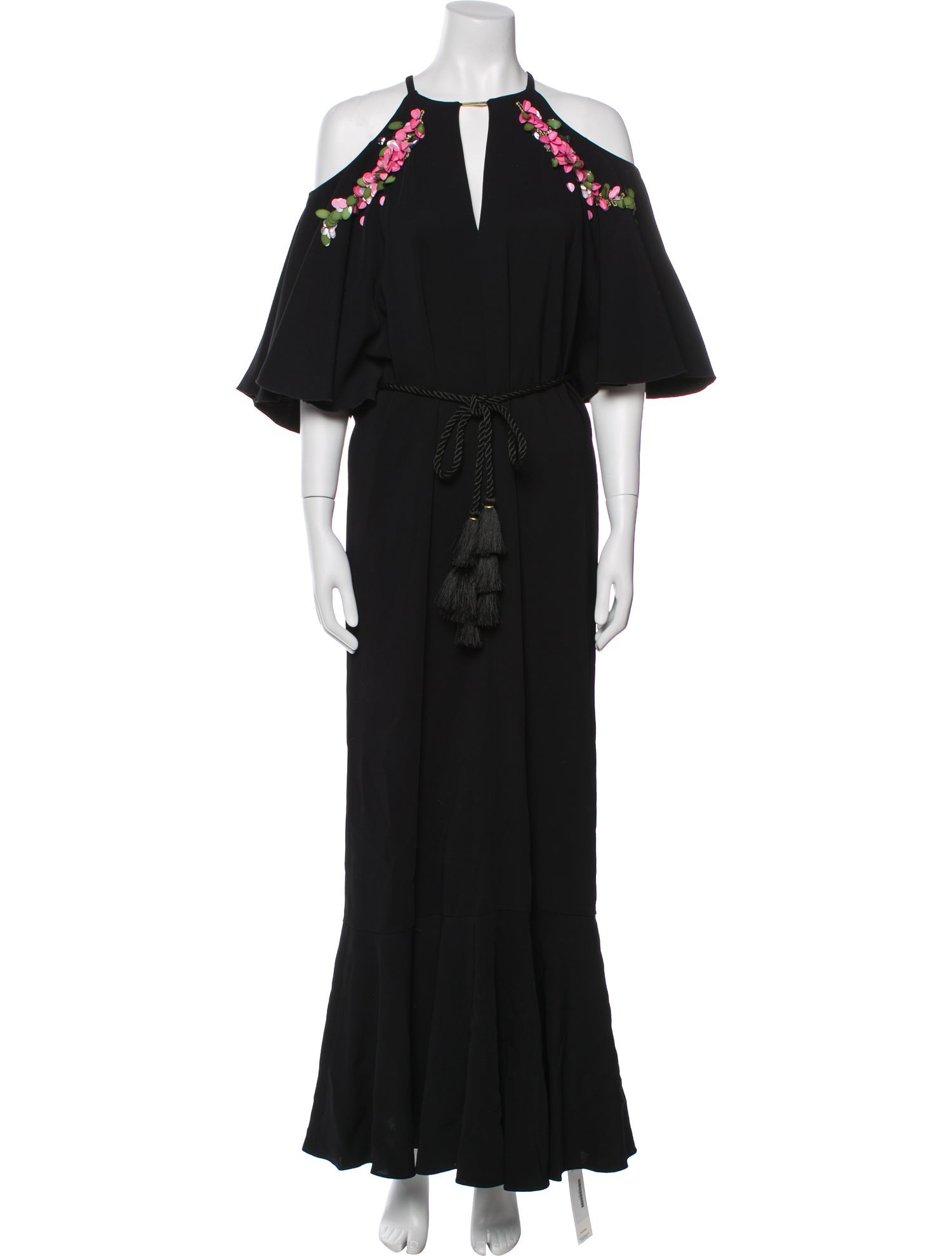 Rachel Zoe Halterneck Long Dress
