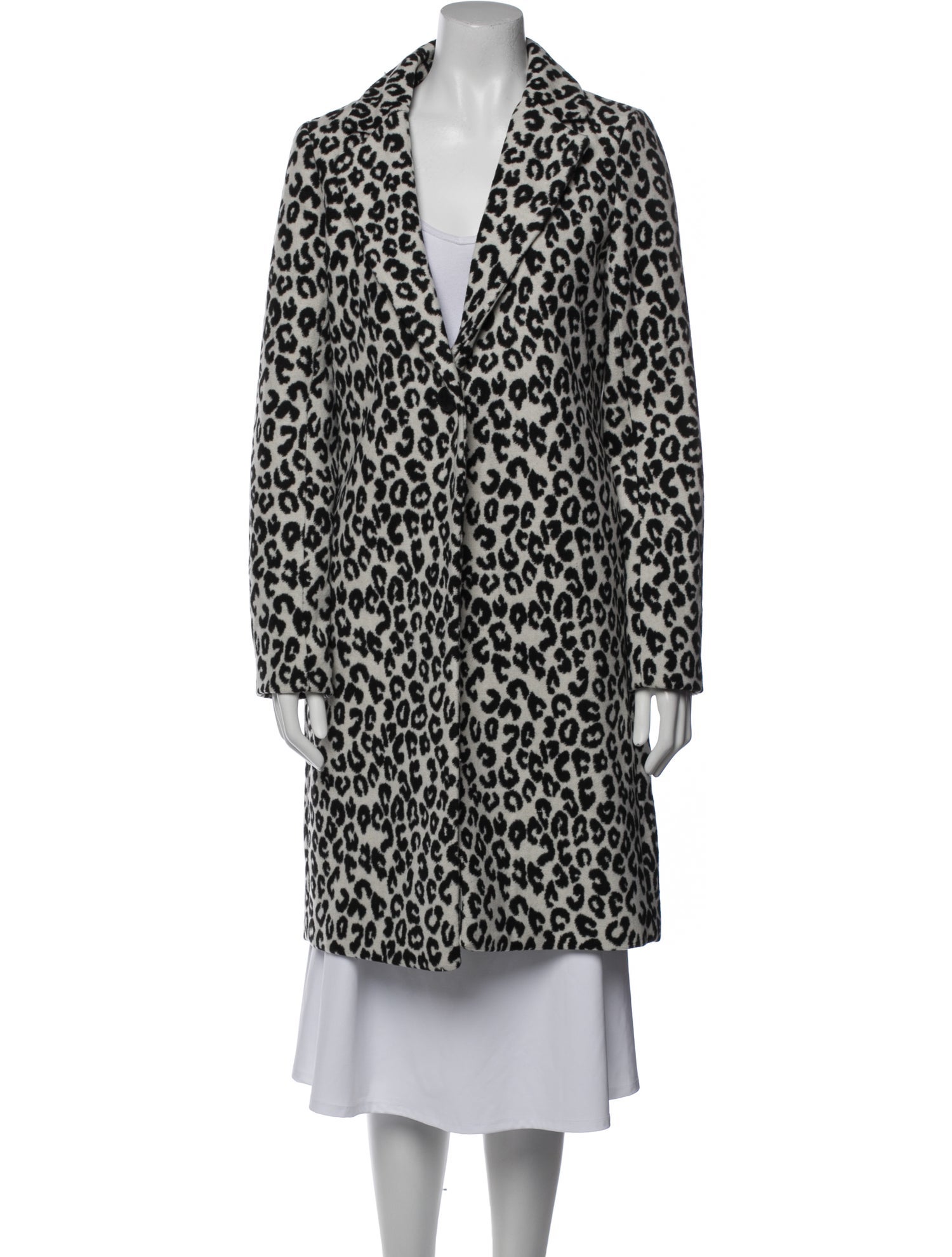 Rachel Zoe Animal Print Coat