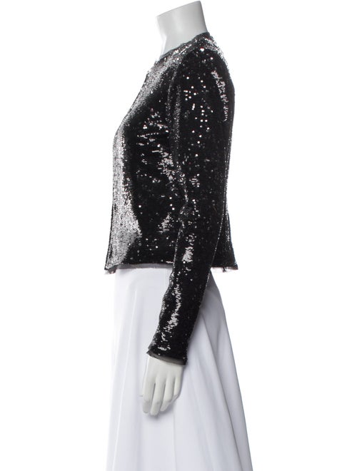 Rachel Zoe Tweed Pattern Evening Jacket
