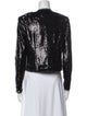 Rachel Zoe Tweed Pattern Evening Jacket