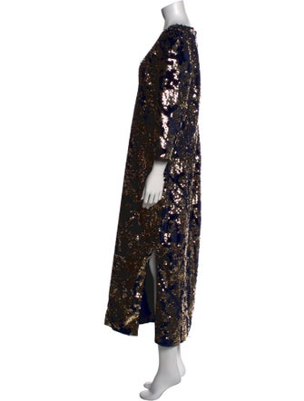 Rachel Zoe Printed Long Dress